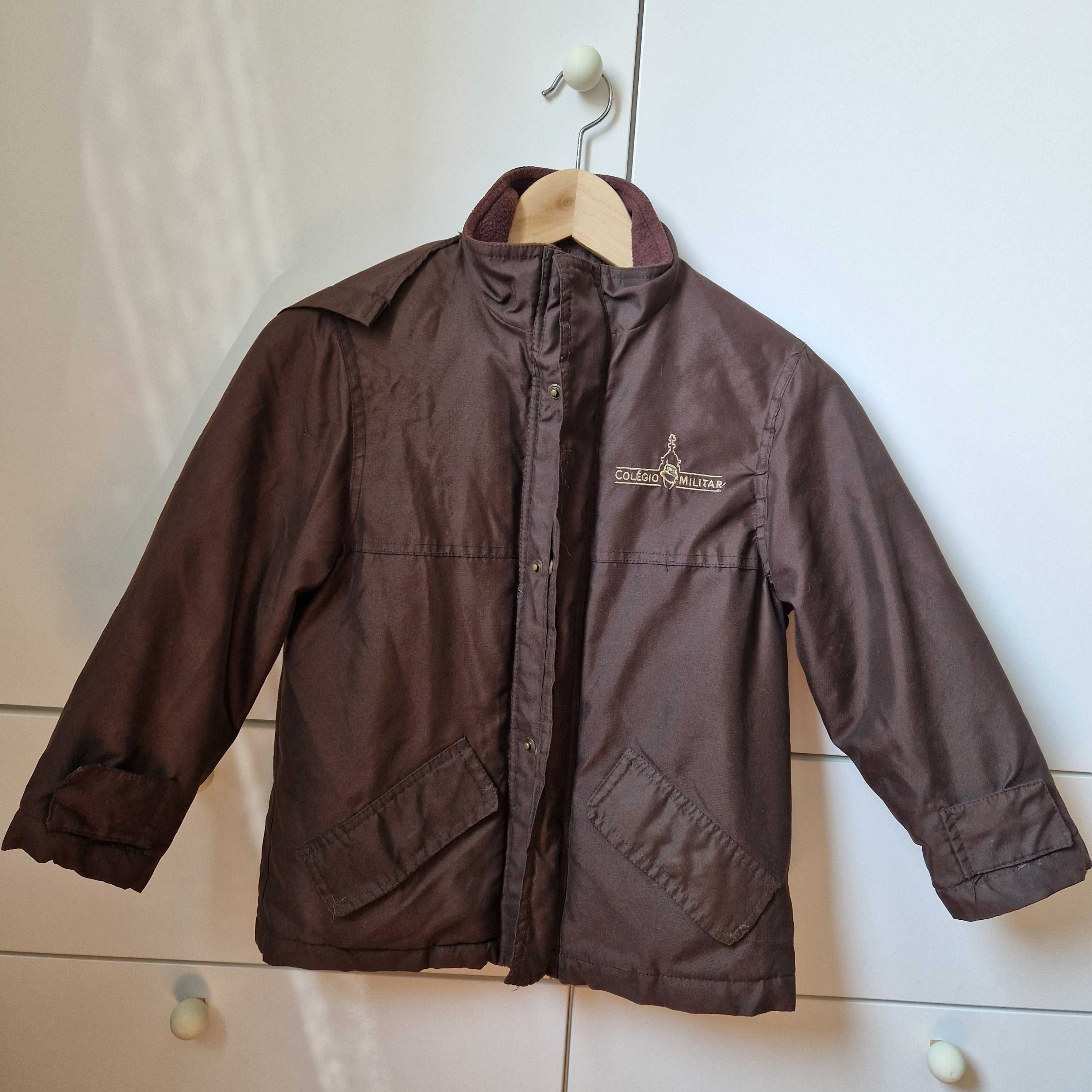 Parka com capuz unissexo - Colégio Militar - 6 Anos