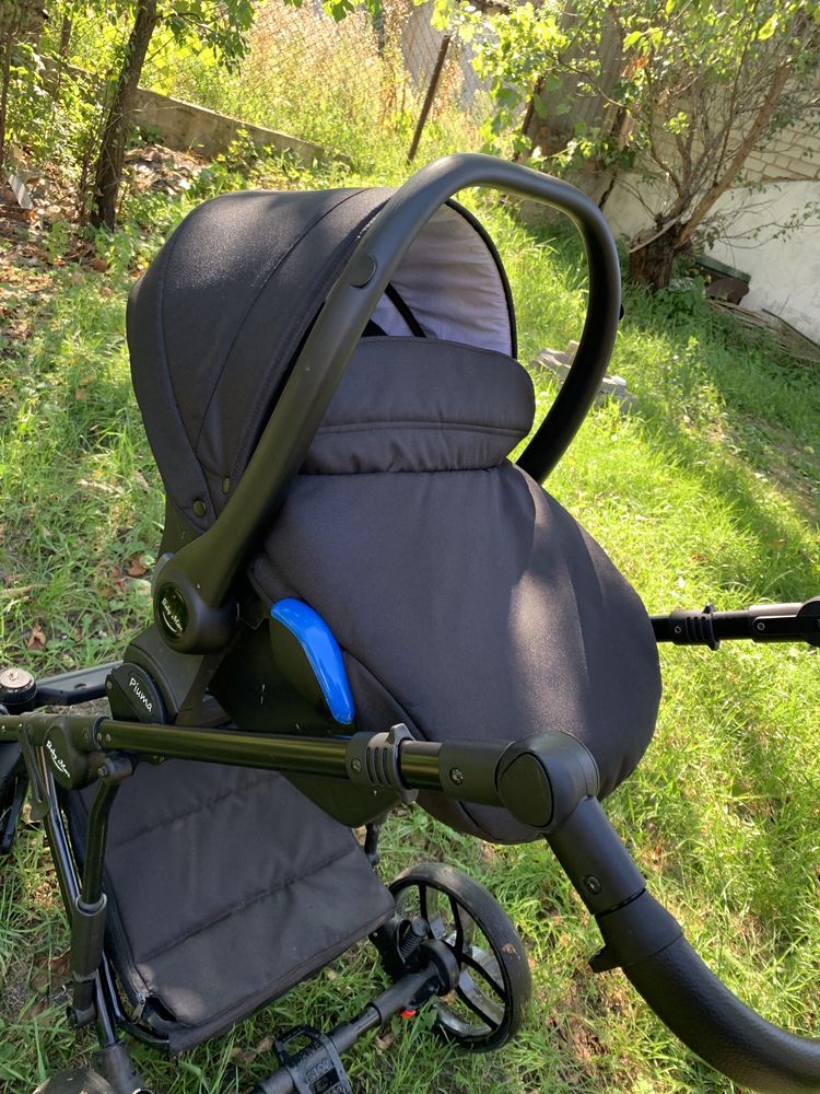 Коляска Baby Merc Piuma 3 в 1 еко шкіра