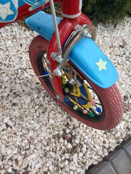 Rower rowerek dla chłopca z podpurakmi koła 14'cali  Psi patrol