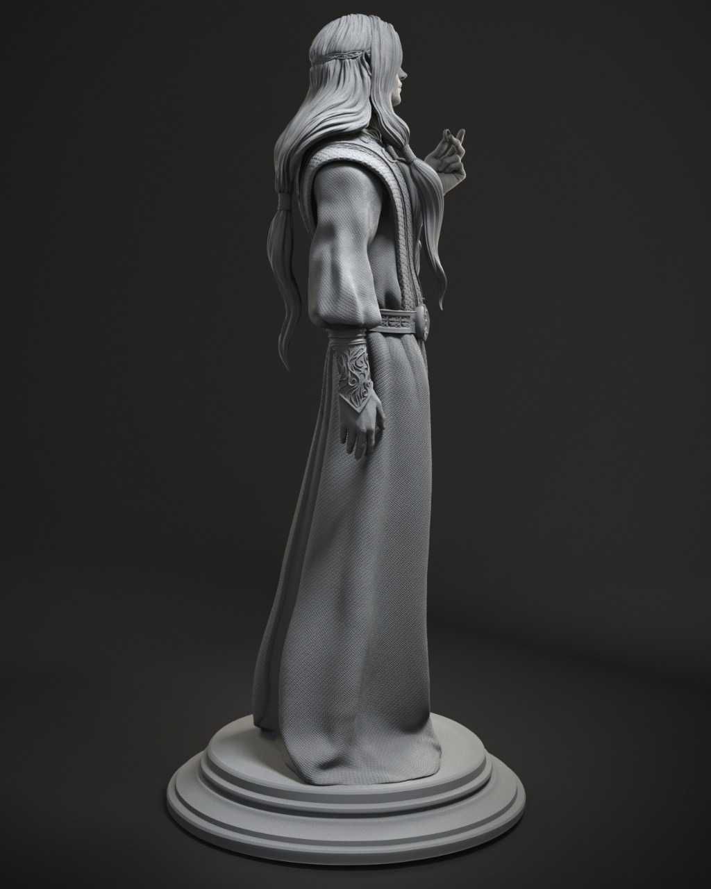 Sauron LOTR Władca Pierścieni Silmarilion Druk 3d