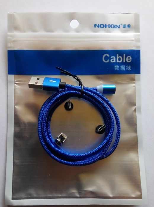 Магнитный кабель зарядка шнур провод Micro USB/Apple lightning/Type C