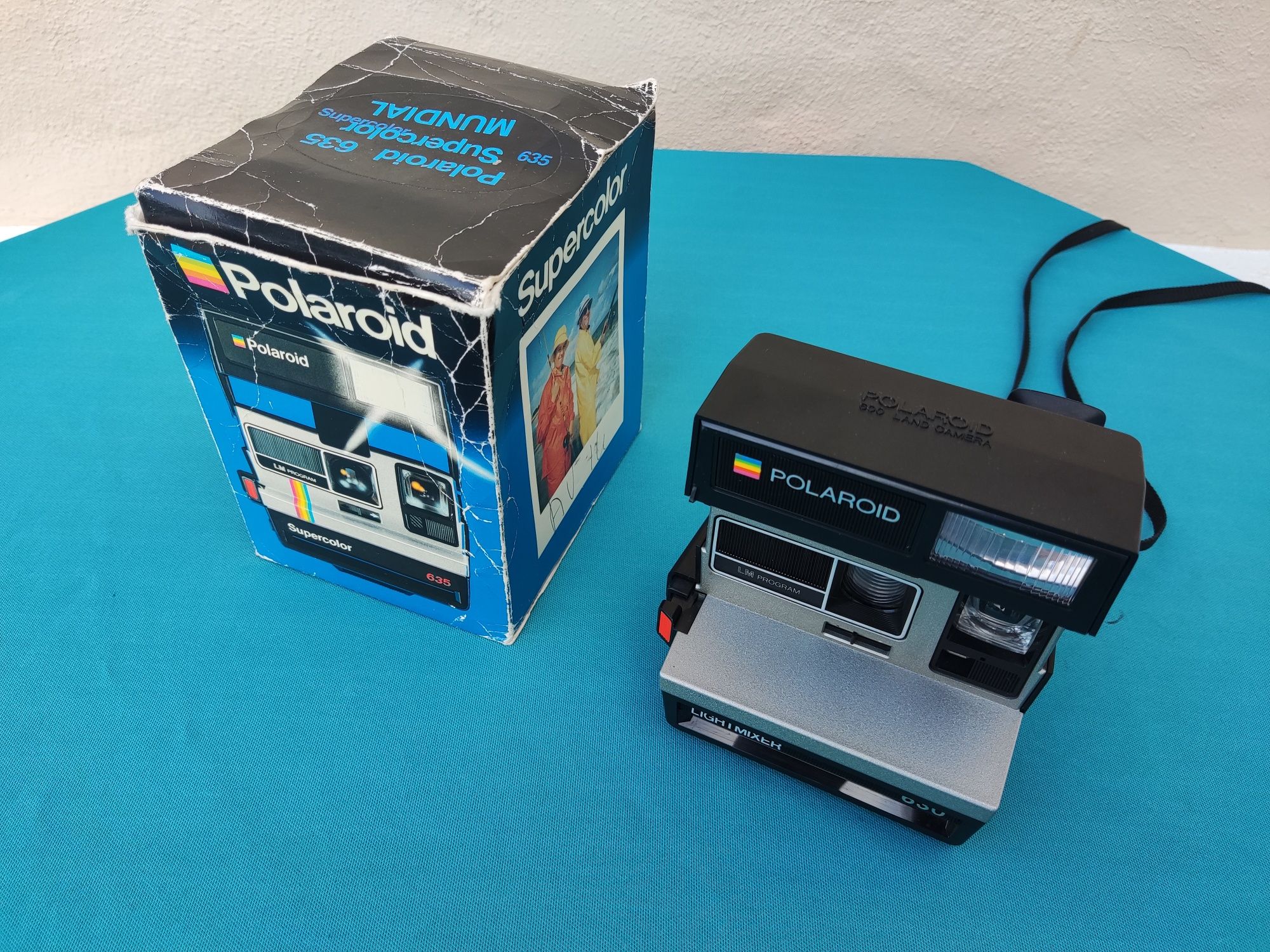 Polaroid 630 Lightmixer- vintage (Caixa Original)