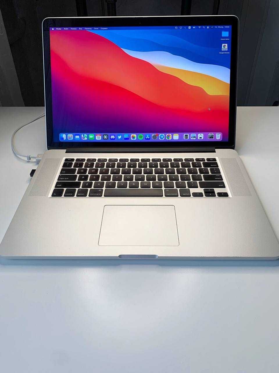 MacBook PRO 2015 A1398 15" / Intel i7 / 16GB DDR3 / 512GB SSD