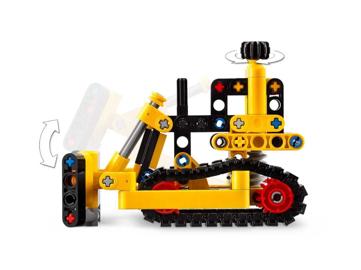 SUPER ZESTAW | LEGO Technic Buldożer + LEGO Technic Wywrotka 2w1
