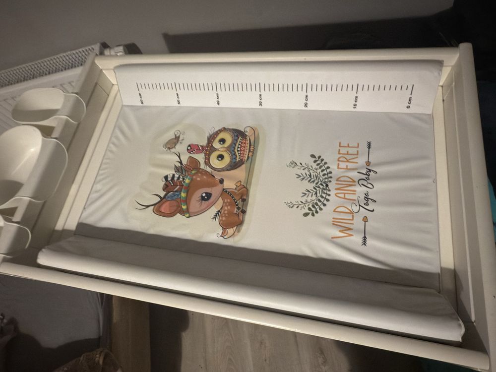 Sprzedam przewijak IKEA + pojemniki