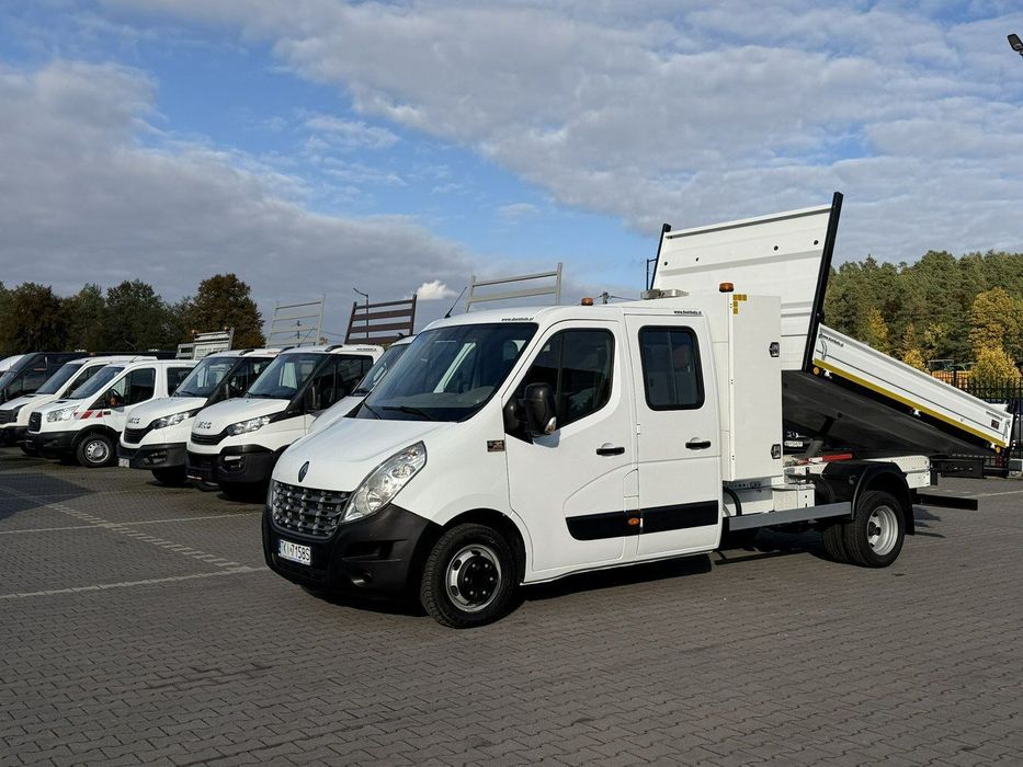 Renault Master  7 Osób Brygadówka DOKA Zabudowa Wywrotka (nie IVECO, VOLKSWAGEN)