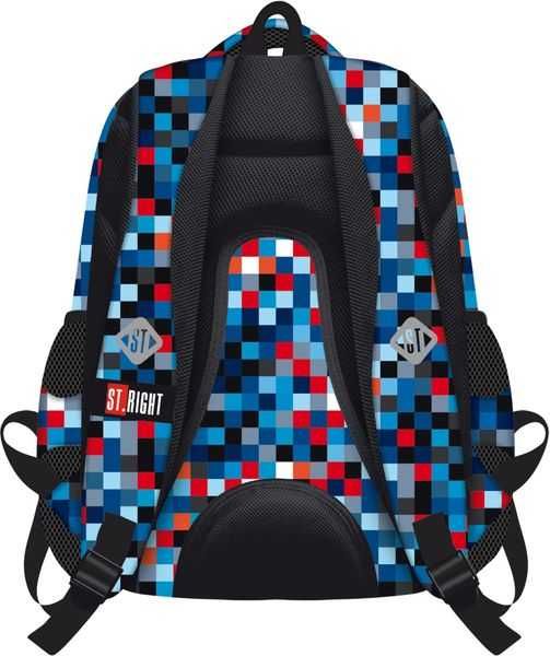 Plecak szkolny Pixelmania blue St.Right kl.3-8