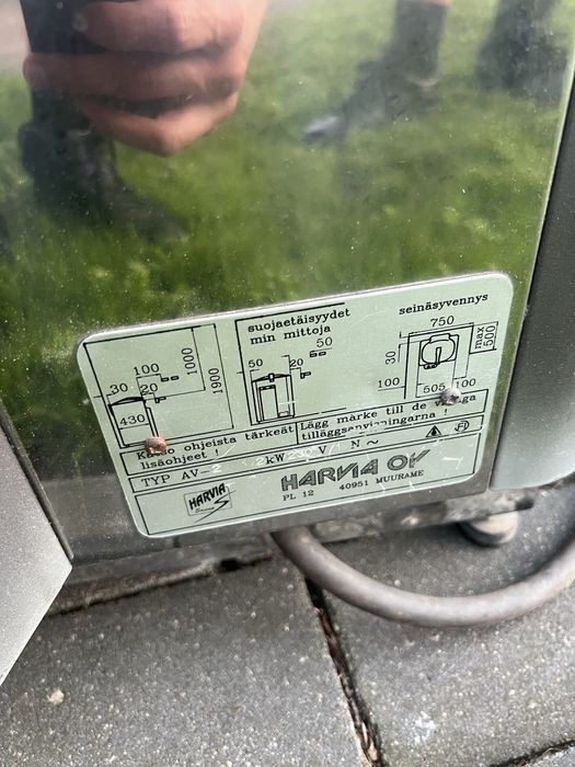 Piec do sauny harvia