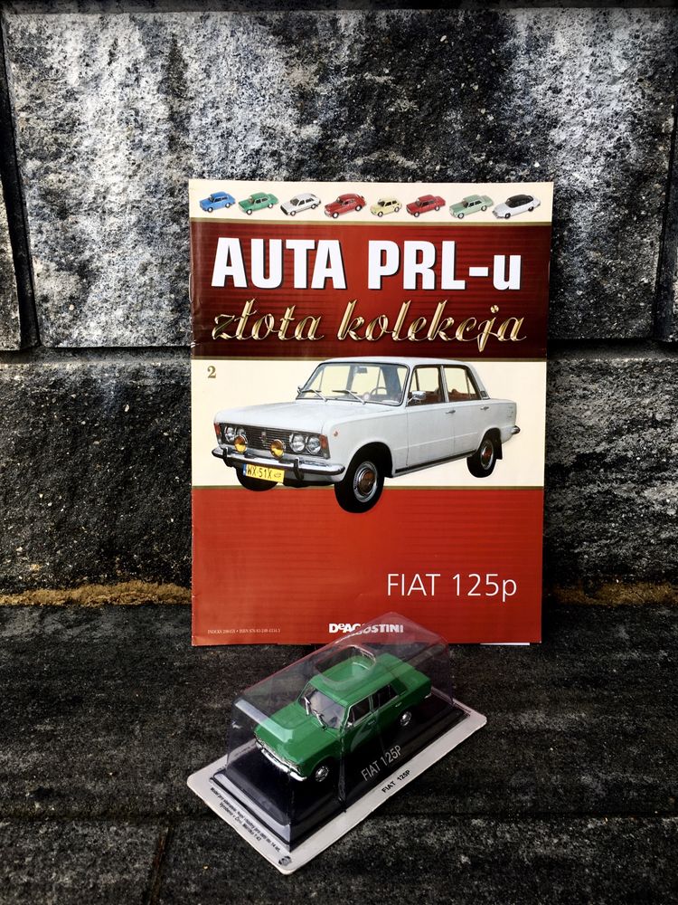 Czasopismo - FIAT 125P-auta PRL,model,autka,kolekcja