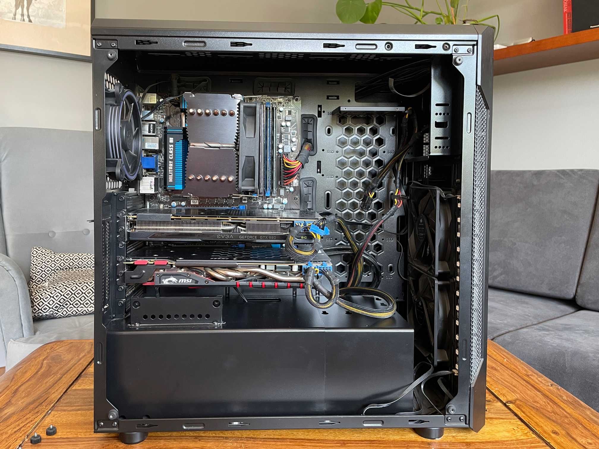 Komputer PC i7 GTX980Ti + GTX980, SSD 250GB, Win 10 PRO, 24GB RAM