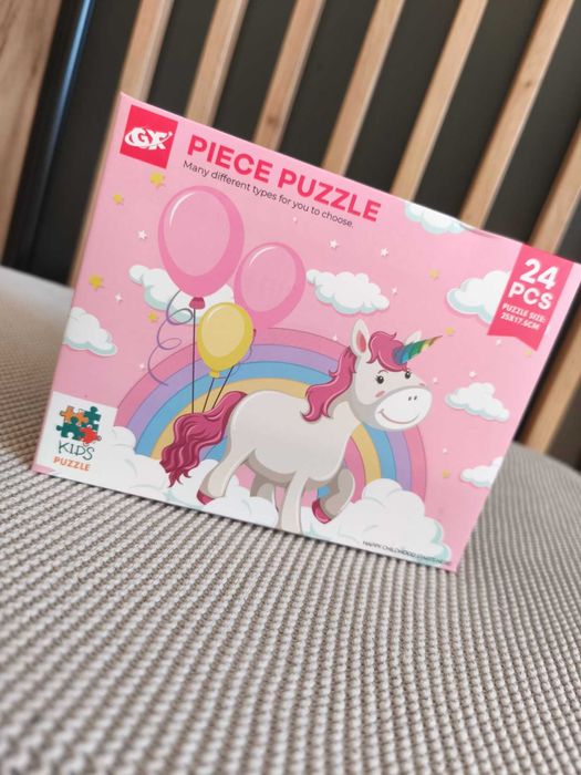 Korona Puzzle Jednorożec zabawki dla dziecka zestaw prezentowy 6.