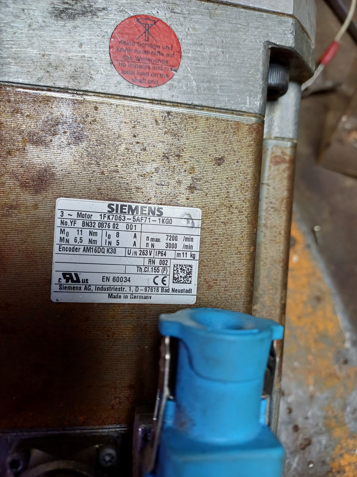 Silnik elektryczny  serwo motor