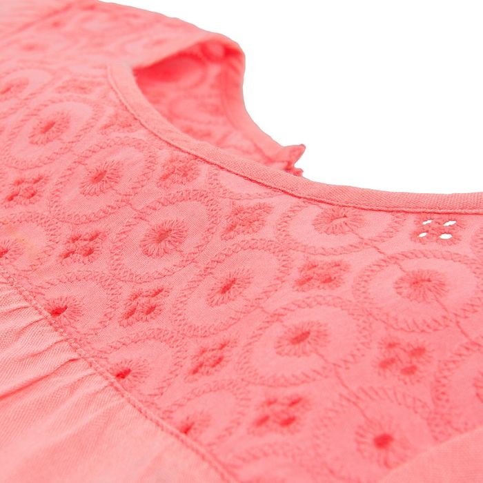 COOL CLUB bluzka z krótkim rękawem morelowa 158