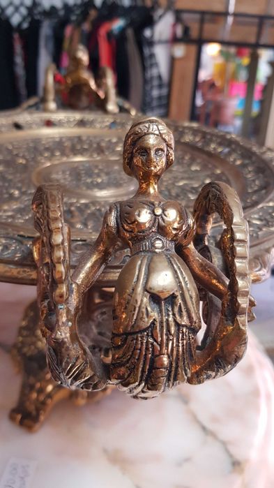 Fruteira em Bronze Vintage