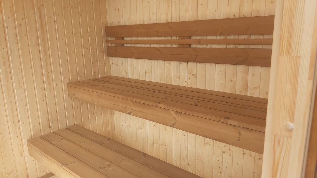 Sauna ogrodowa zewnetrzna gotowa od reki