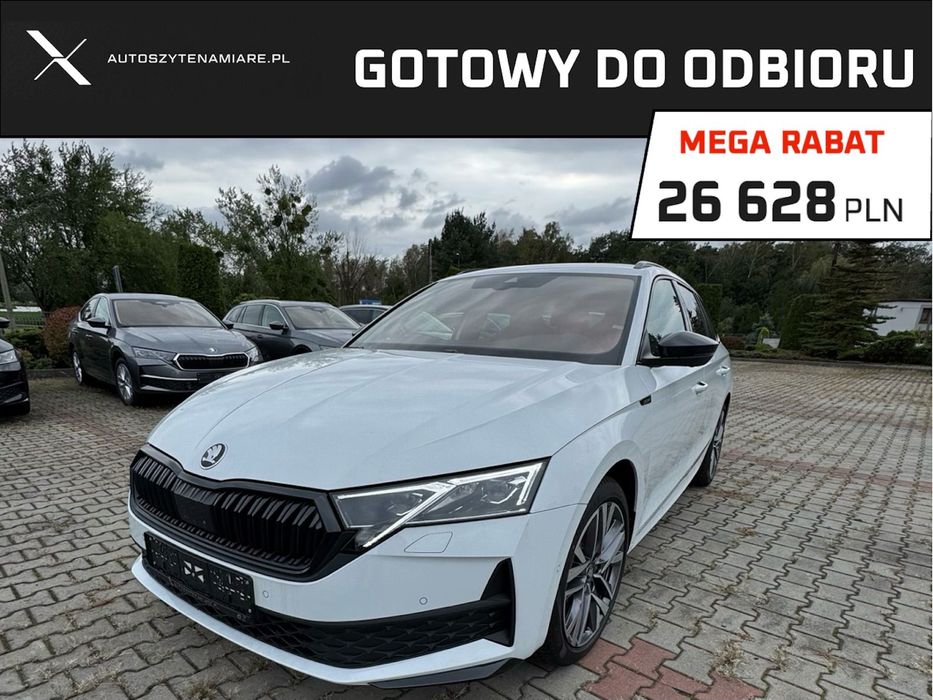 Skoda Octavia Combi Sportline dostępna od ręki, 2.0TSI, 204KM ,4x4, 2025, DSG