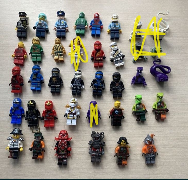 Фігурки ніндзяго(Китай)