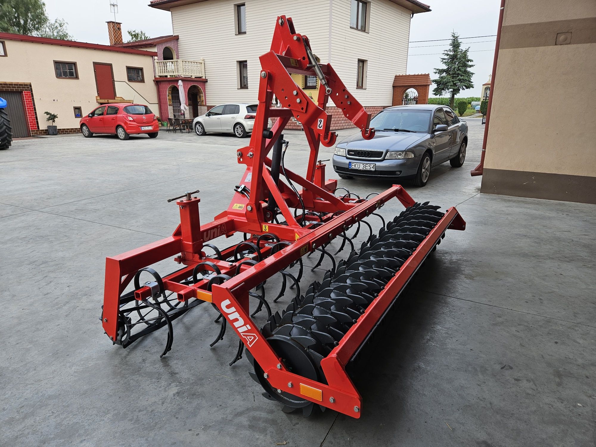 Agregat uprawowo siewny Unia Ares Xlp nie Agro Masz Grano rolmako lift