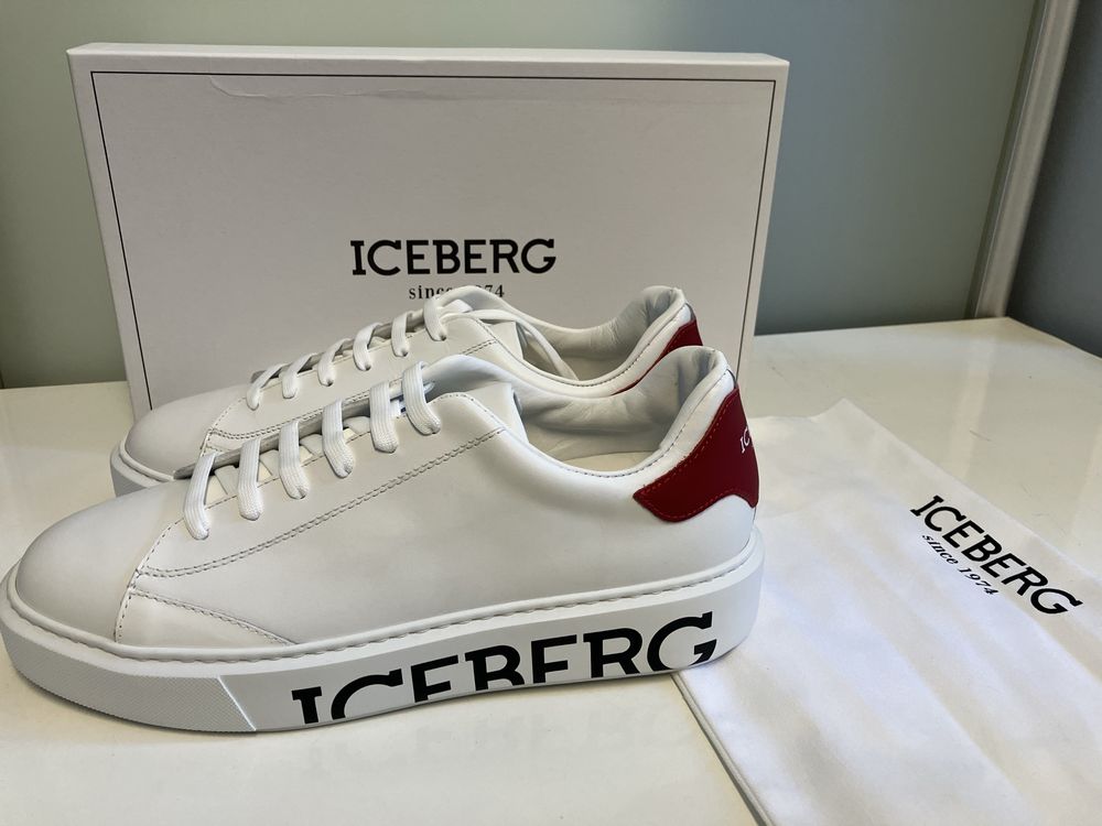 Iceberg markowe włoskie Sneakersy buty Nowe roz.42