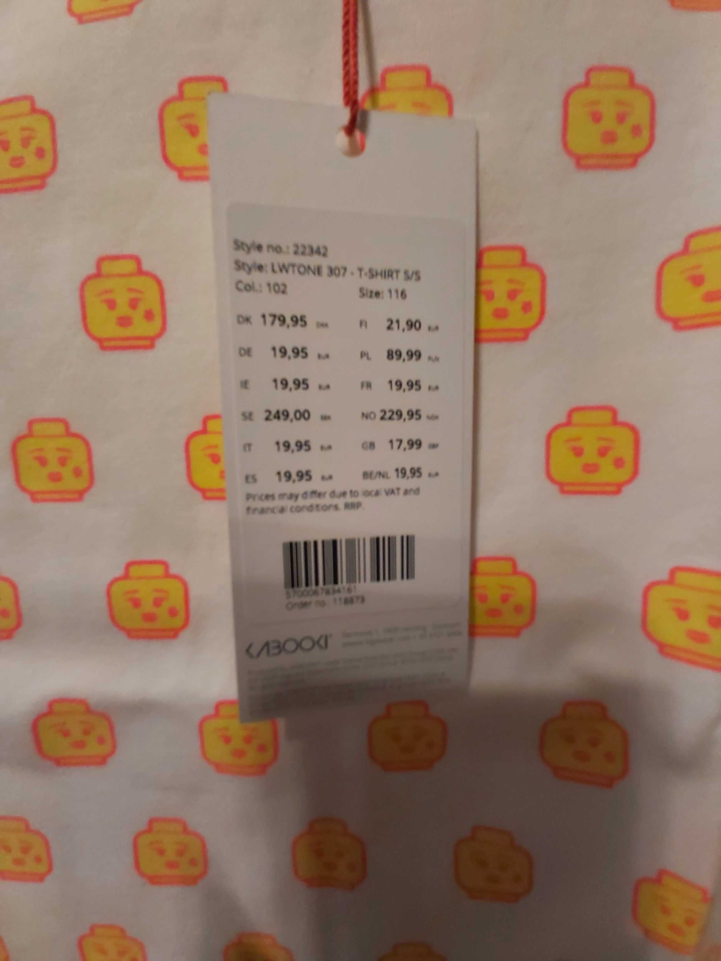 Koszulka T-shirt Lego roz 116 Nowa