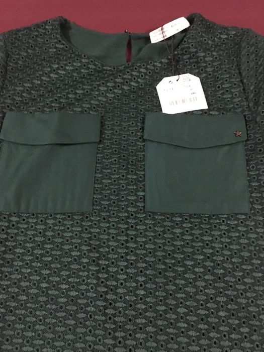 Vestido Zara Verde 11 anos NUNCA USADO