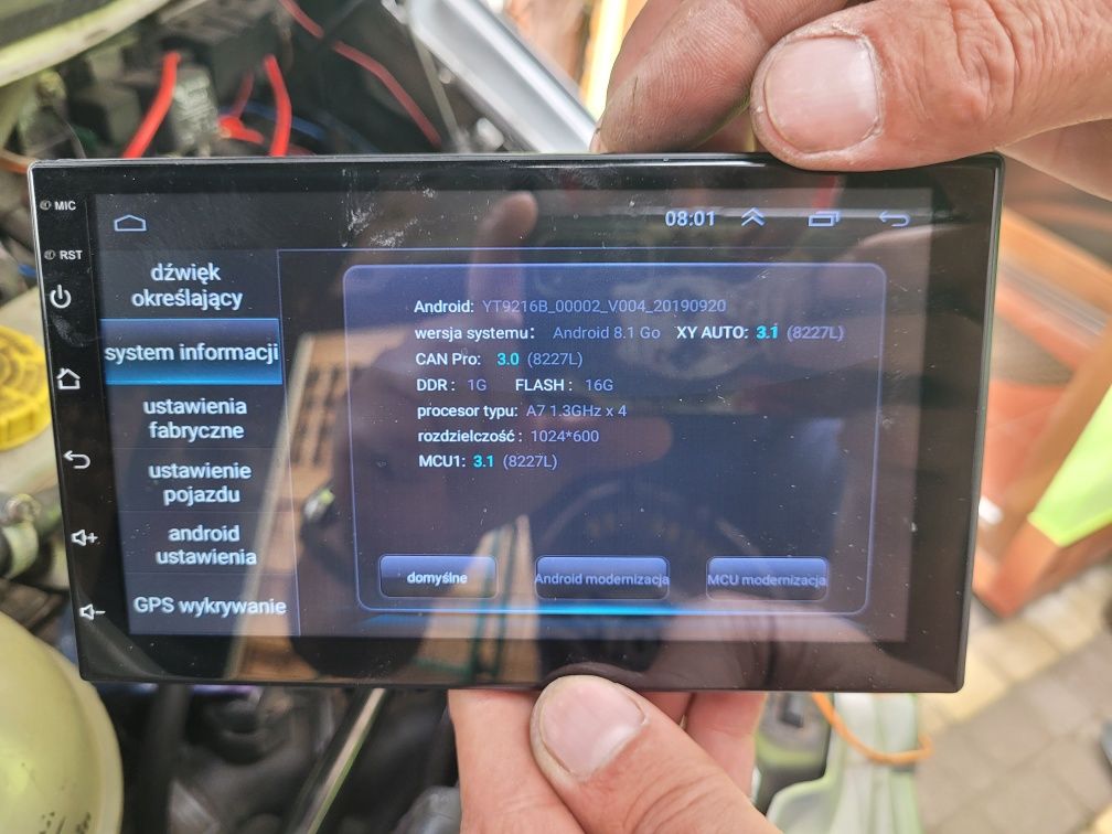 Radio android 2 din 7" GPS