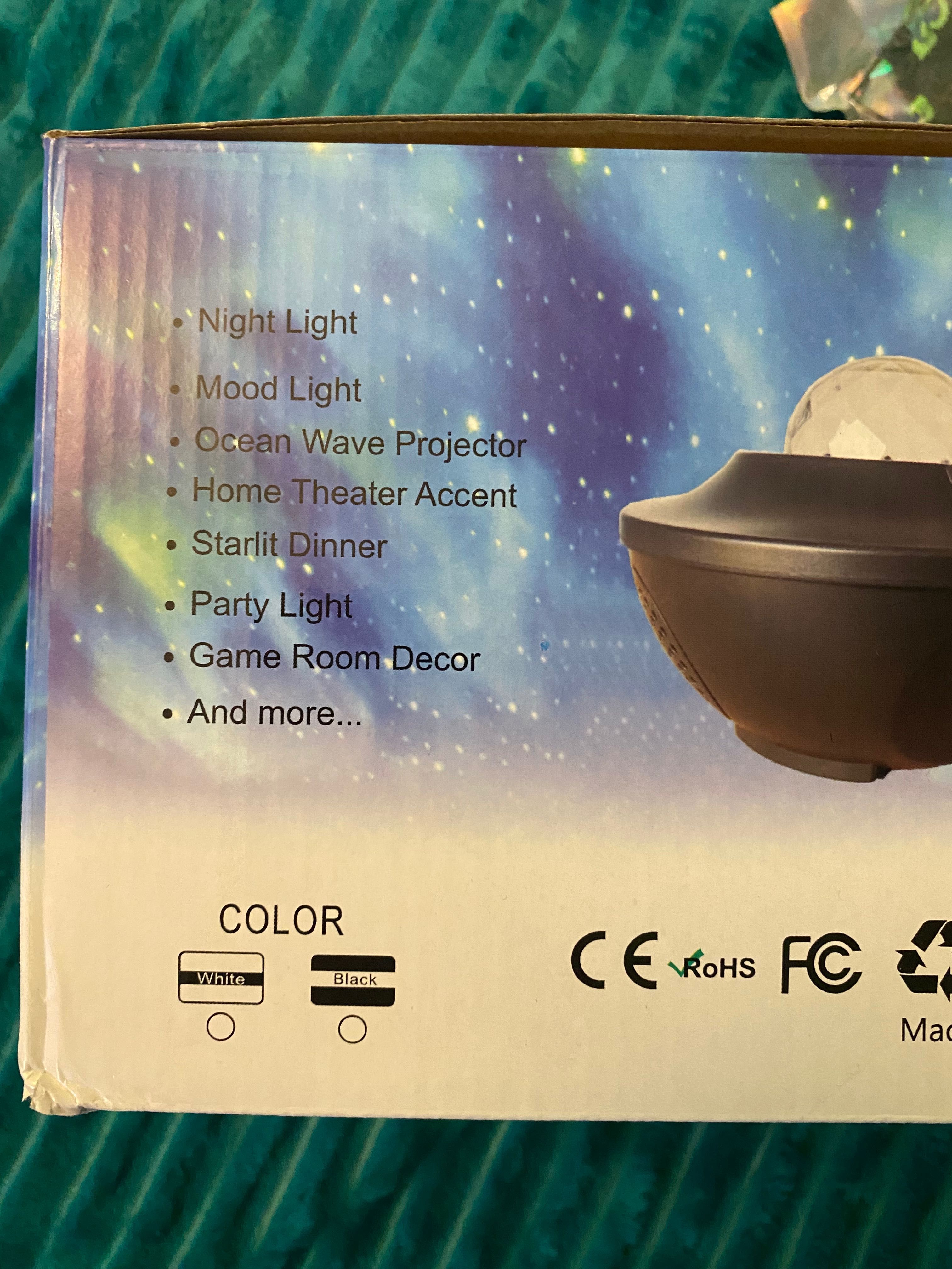 Projektor Gwiazd Star Lampka Nocna Led Usb Rzutnik Lampka Nocna Star