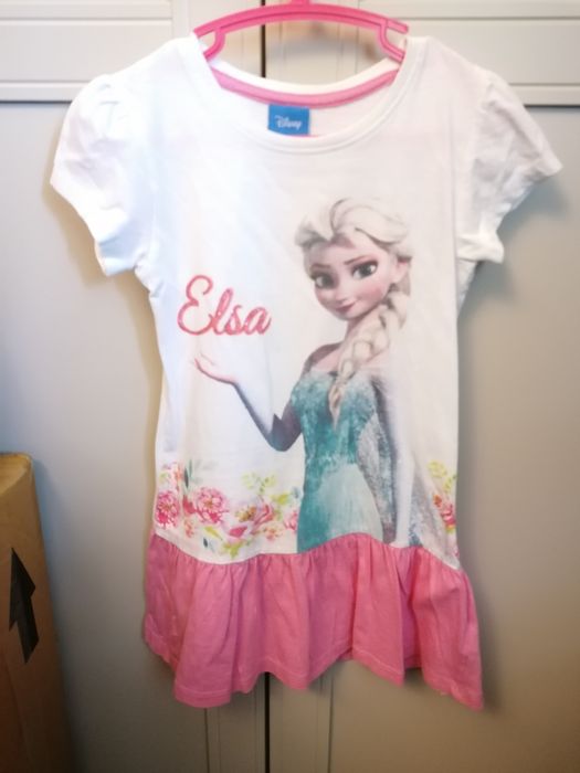 Sukienka tunika Elsa Frozen 122