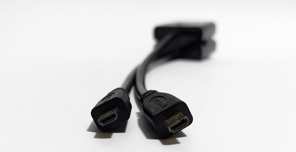 Micro HDMI to VGA адаптер (Доноры)