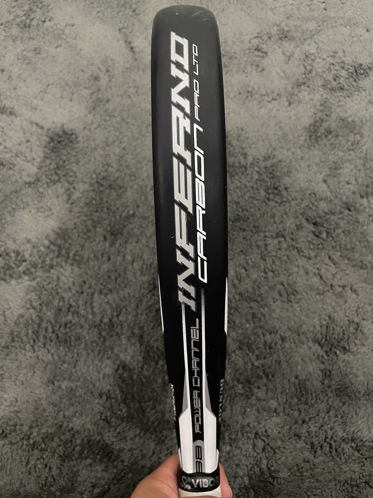 Vendo raquete NOVA de padel com saco Dunlop Inferno Carbon 24K carbono