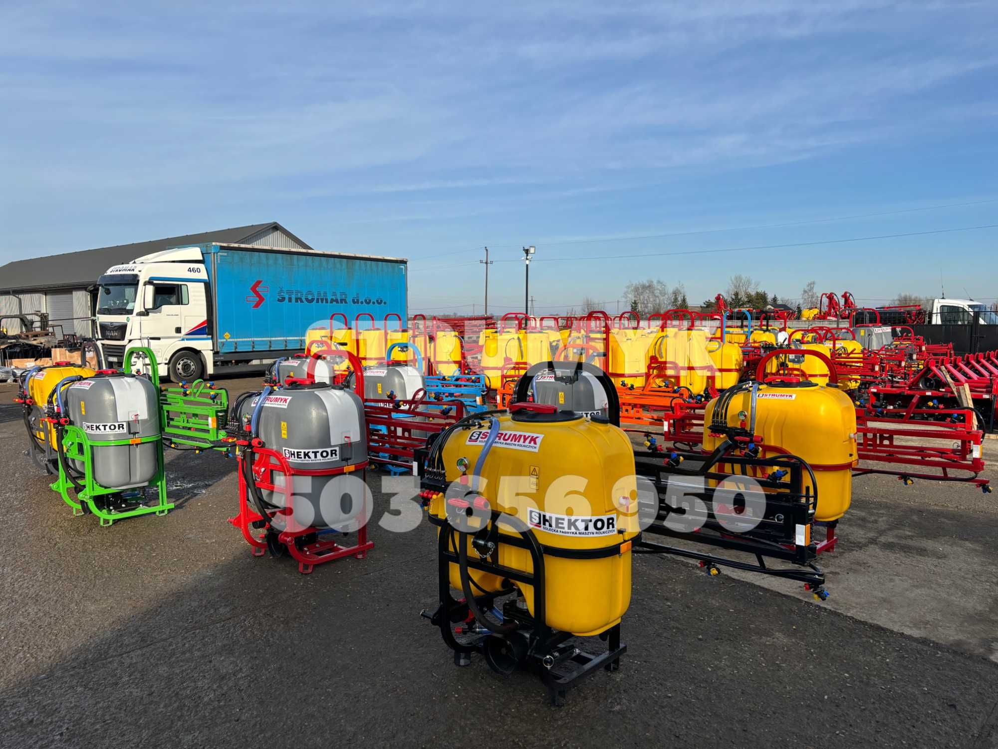 OPRYSKIWACZ polowy STRUMYK 300 / 400 / 600 / 800 / 1000 / 1200 HEKTOR