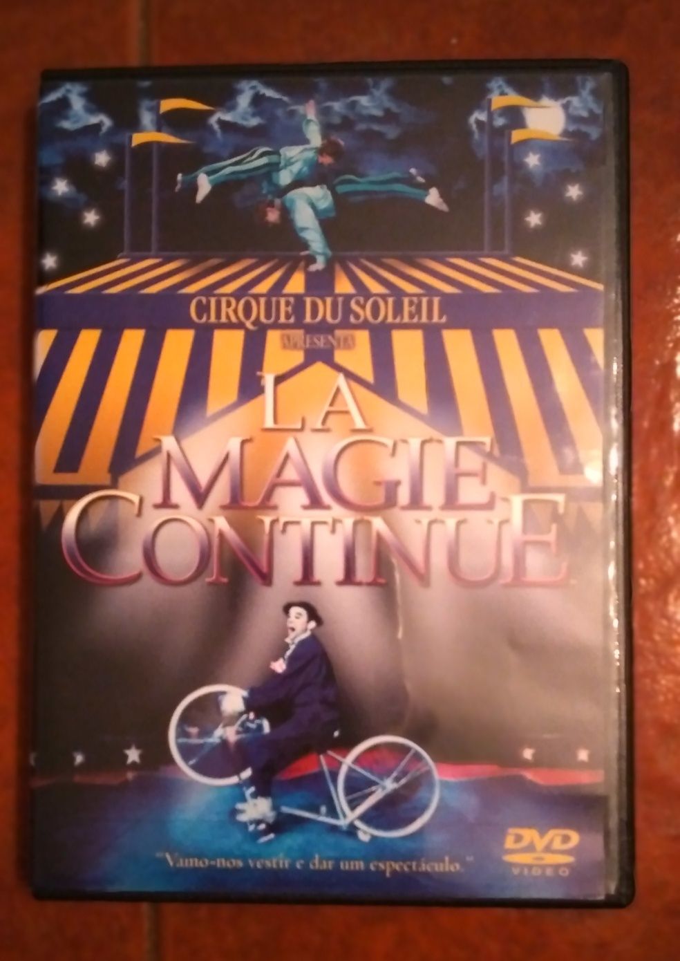 4 Dvd "Cirque du Soleil"