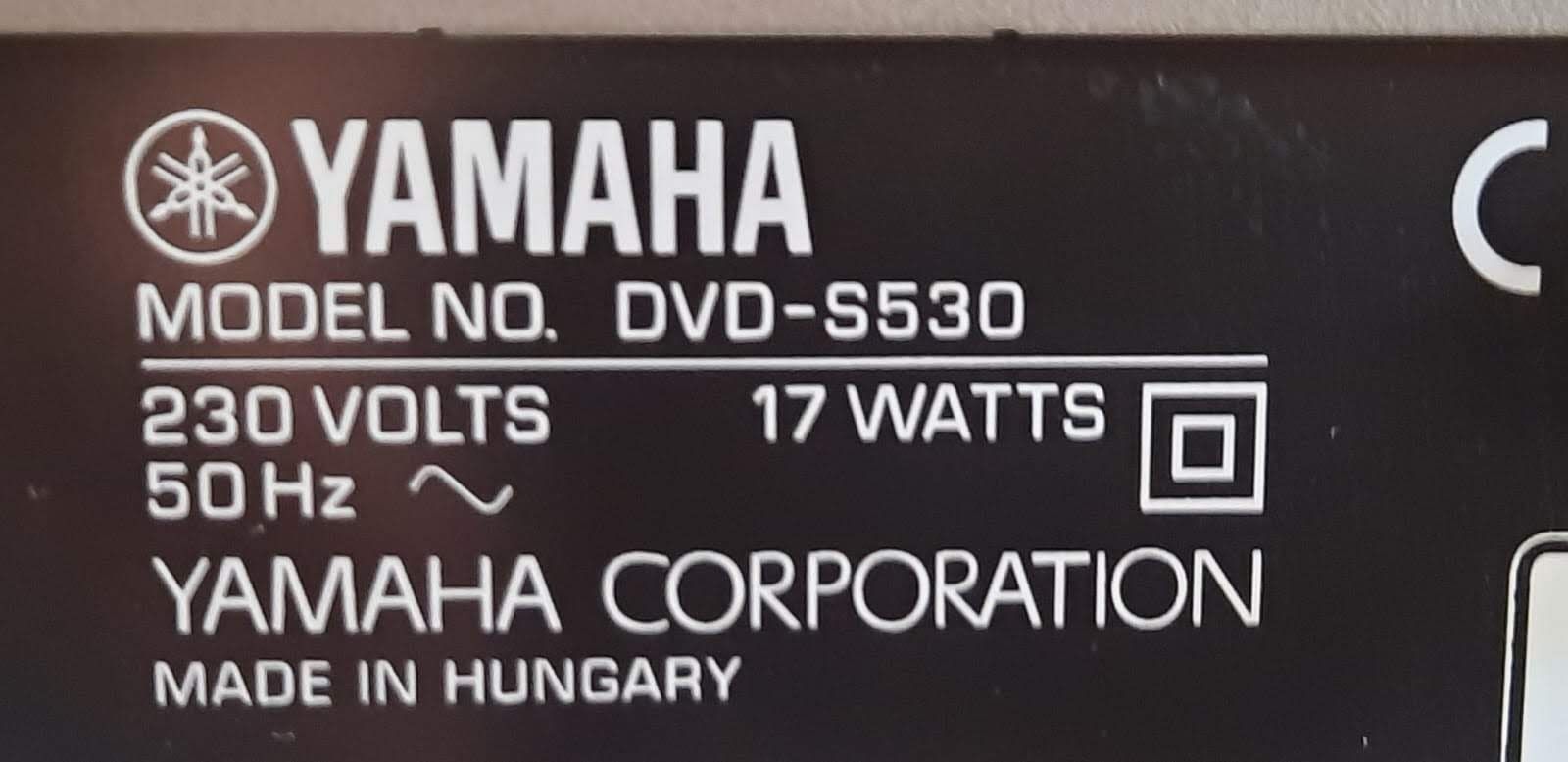 Sprzedam Odtwarzacz DVD i  Amplituner Yamaha