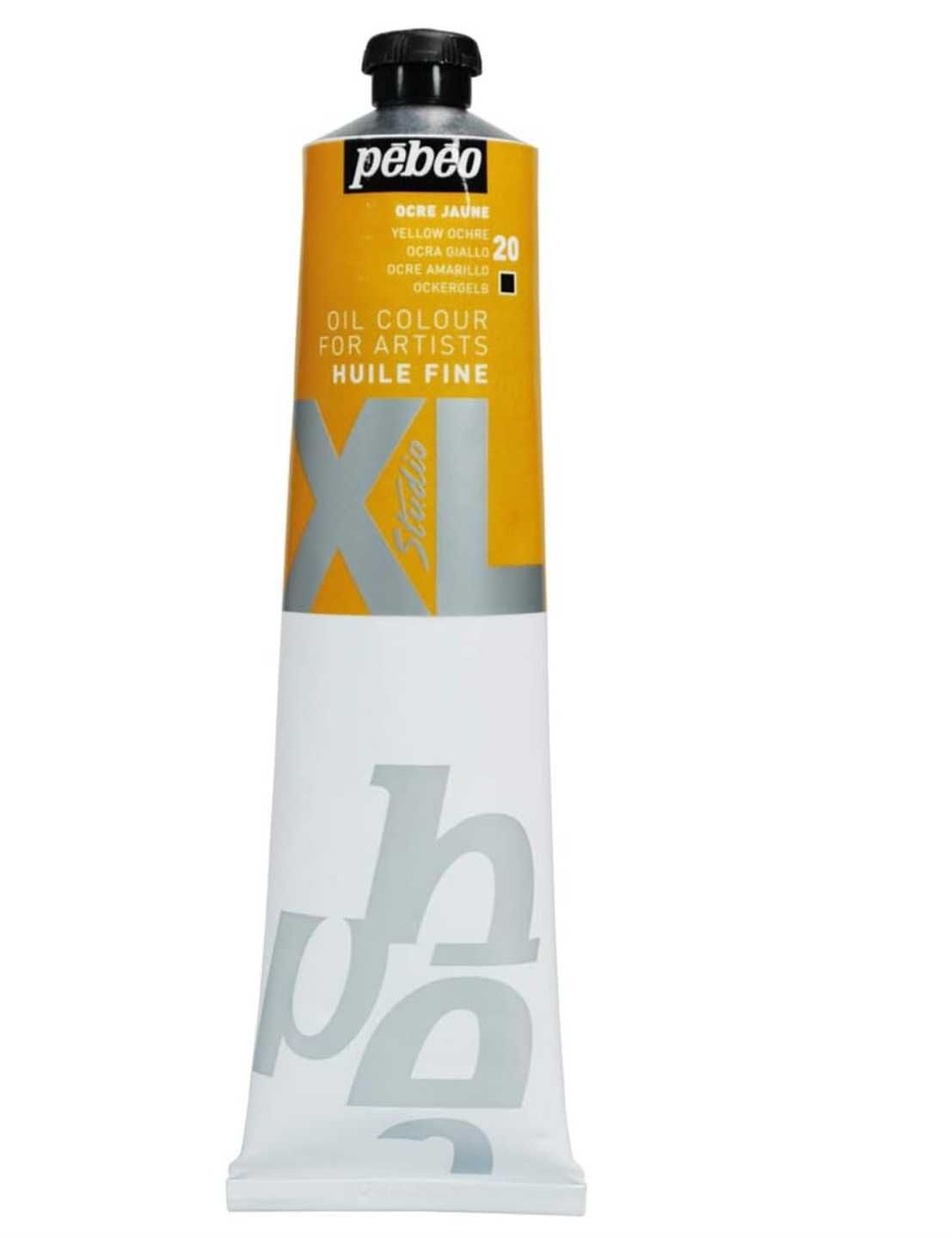 Pacote de 8 Tintas a Óleo Pébéo XL NOVAS – 200 ml cada + Brindes