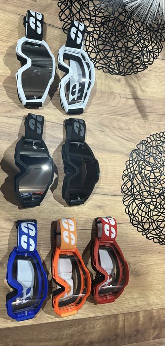 Gogle Motocyklowe Przeciwpyłowe