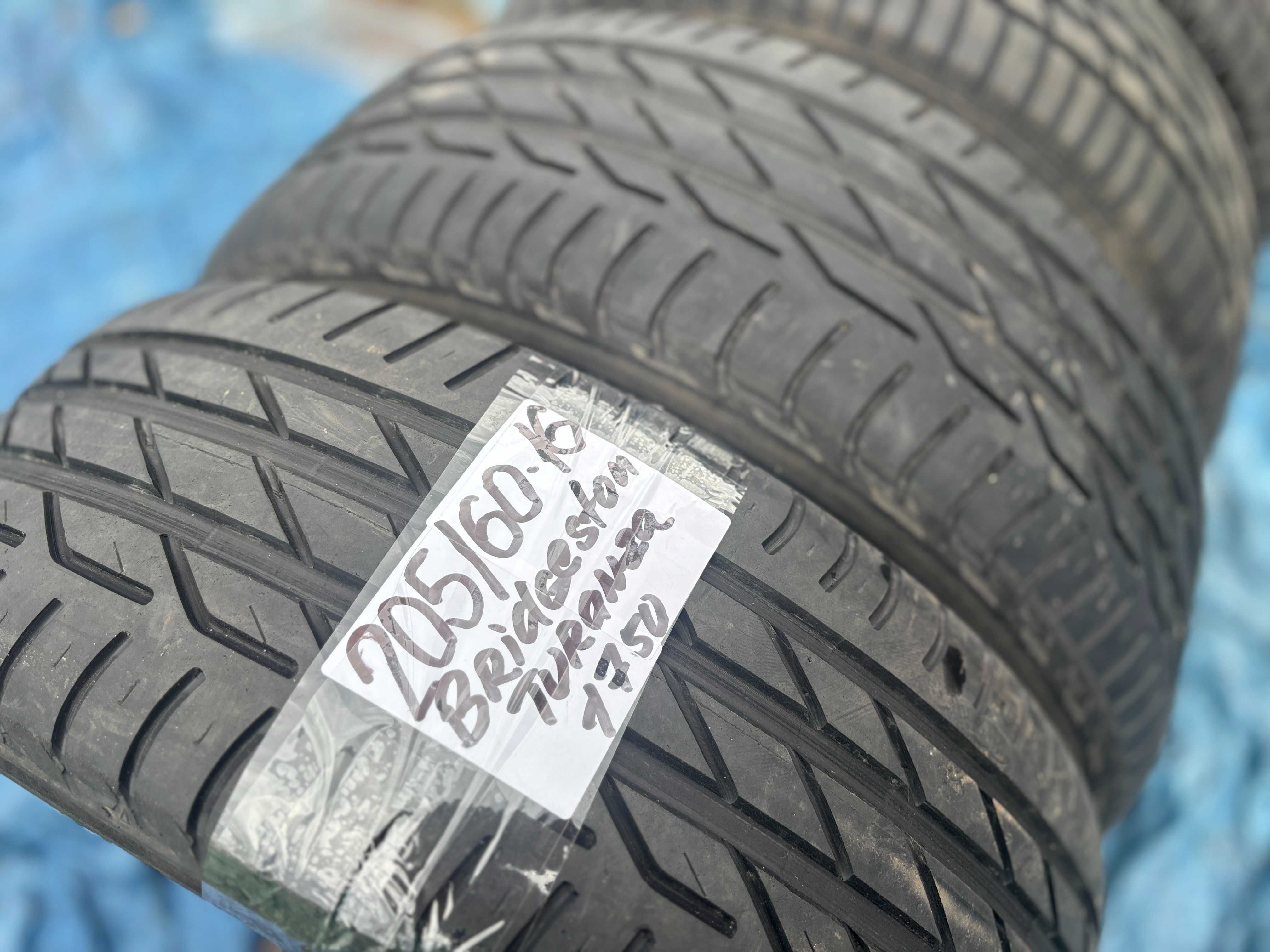 205-60-R16 BRIDGESTONE TURANZA летняя резина 2 штуки GERMANY 2022