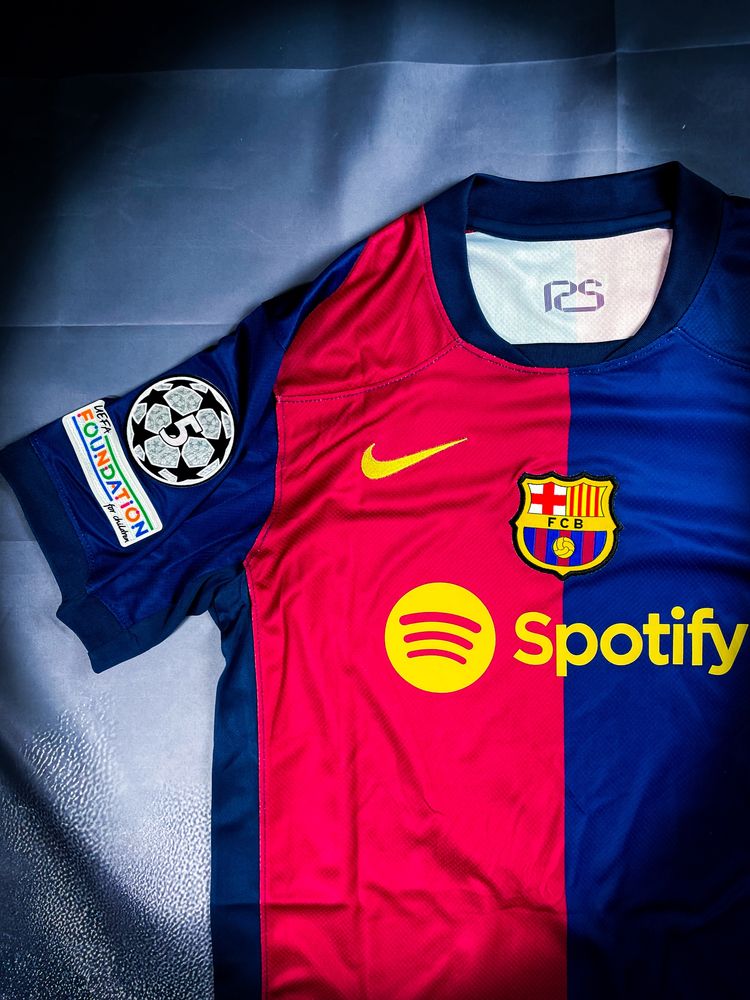 Raphinha Barcelona Liga Mistrzów Sportowa Koszulka «Nike» T-shirt / M