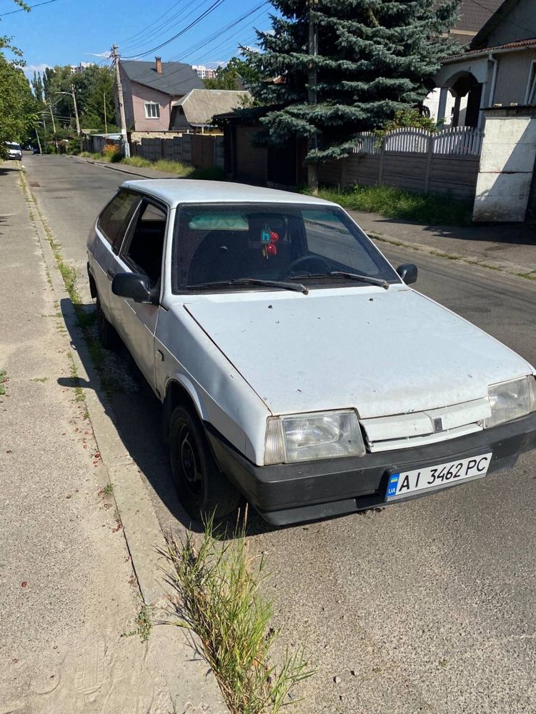 ВАЗ Лада 2108 1.5 (бензин), 1998 рік, біла. Переоформлення. Обмін