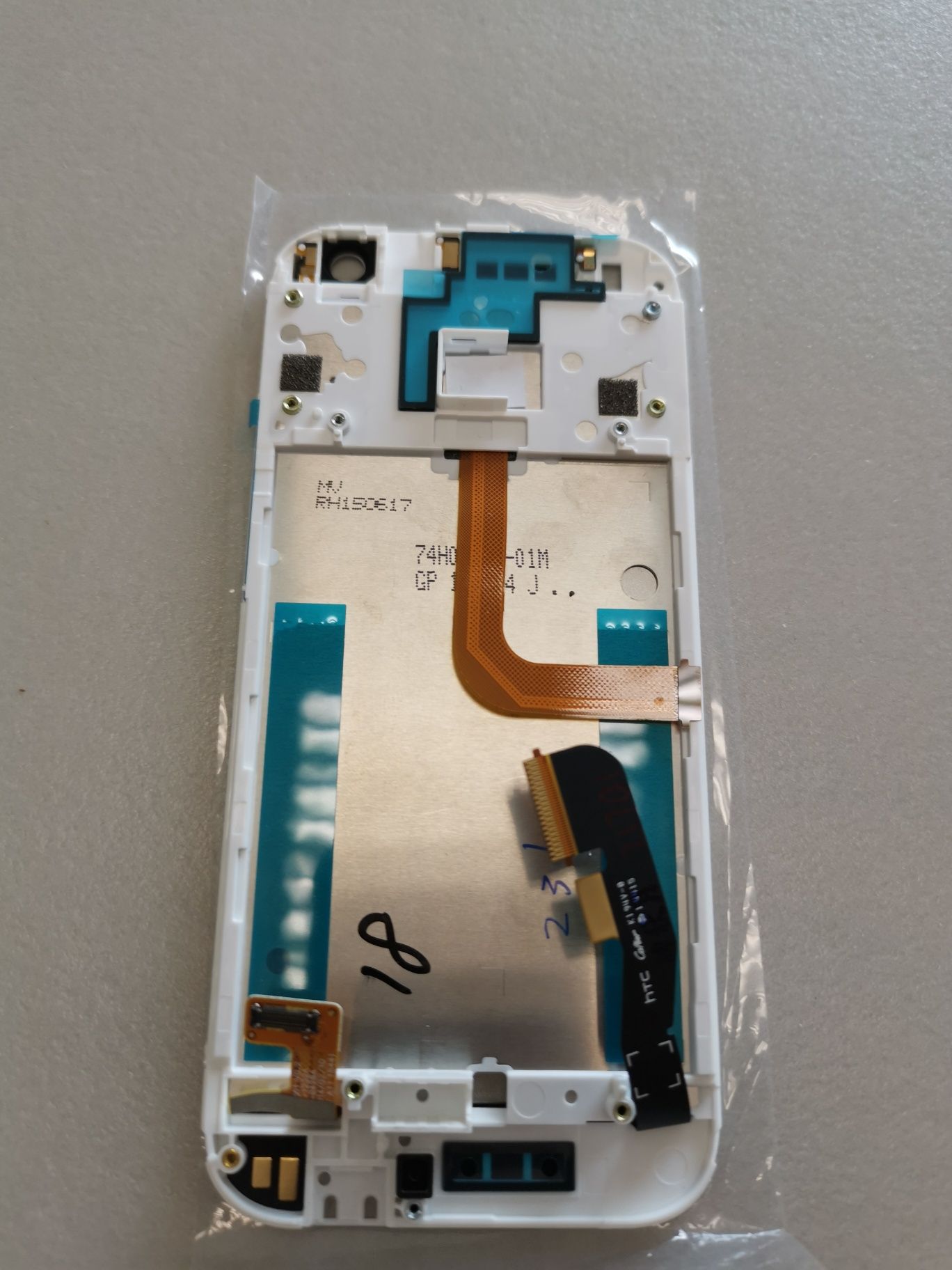 Nowy Oryginalny Wyświetlacz do HTC One Mini 2 Biały