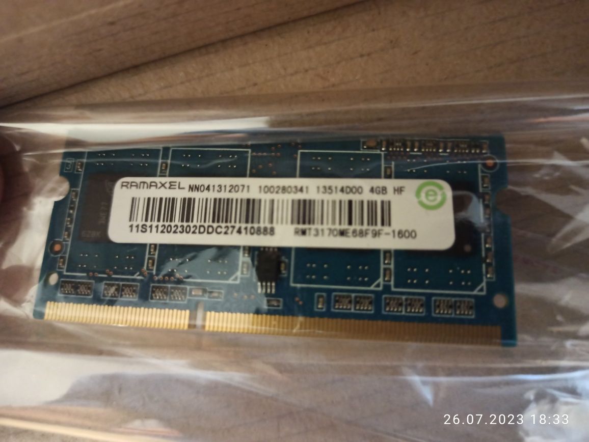 4 GB RAM z Lenovo G580