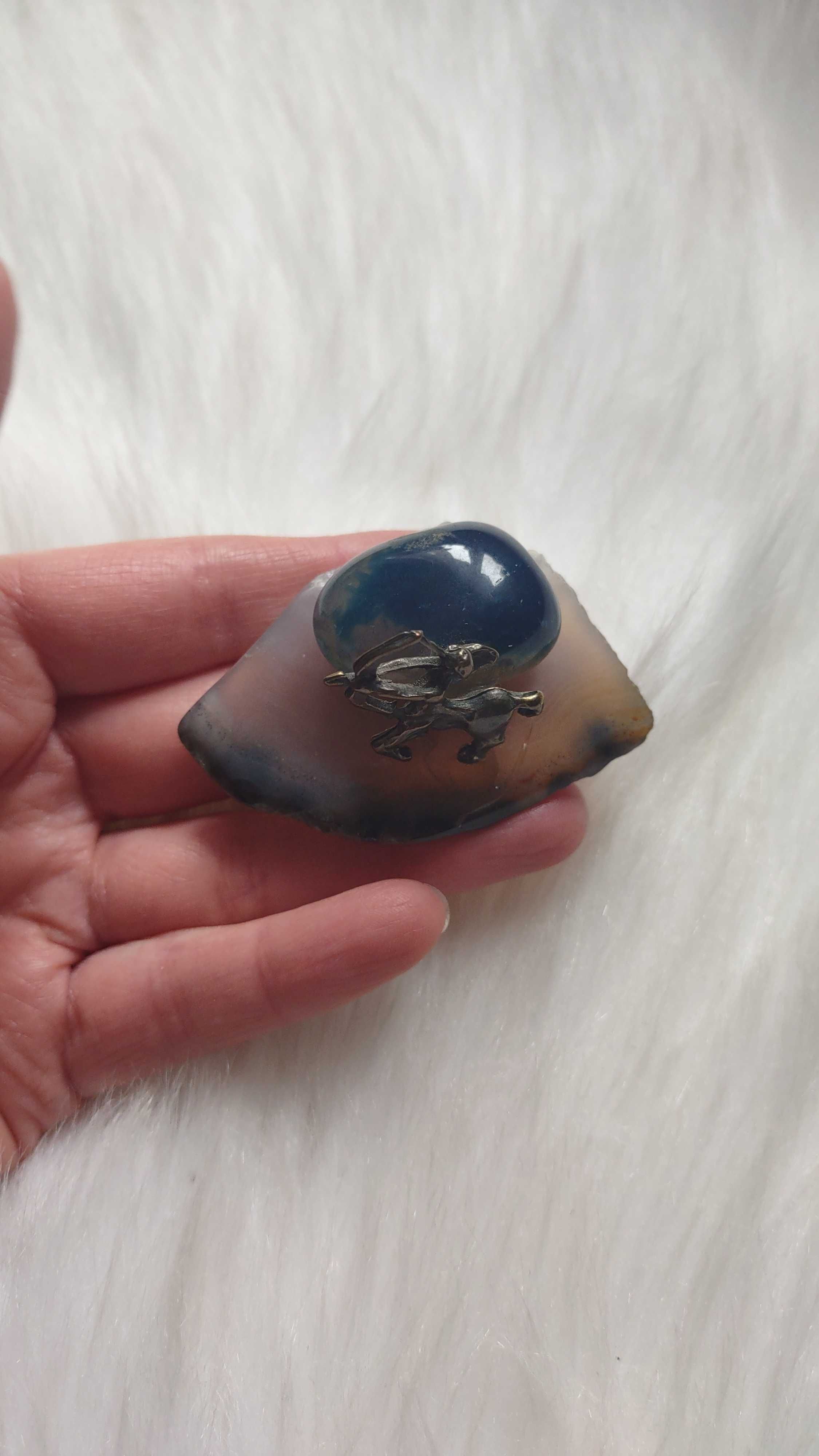 Figurka znak zodiaku Strzelec naturalny kamień