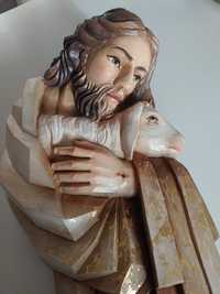 Drema rzeźba Chrystus z barankiem płaskorzeźba C08 52 DREMA