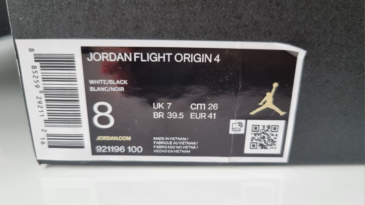 NIKE Jordan flight origin 4
