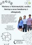 Korepetycje z Matematyki - Matura, Nauka Bieżąca, Konkursy