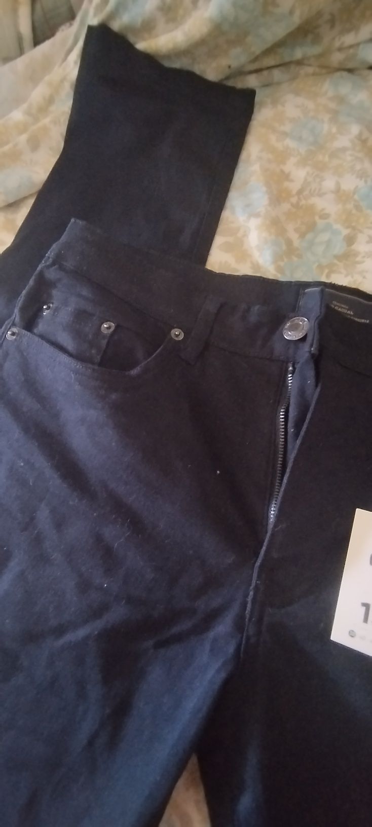 Calça sarja azul n38 MO