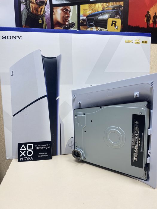 Дисковод,blu-ray,PlayStation 5 для Pro,Slim,новий!1рік