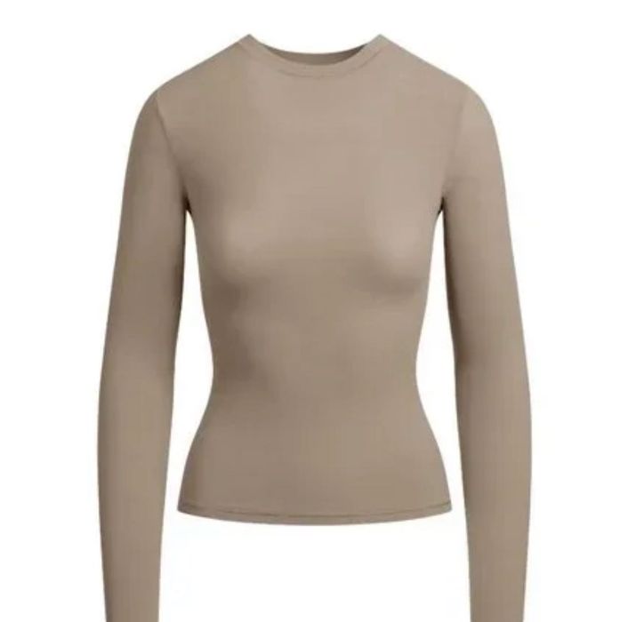 Новий оригінальний логслів SKIMS, Long sleeve Truflle, XS/S/M