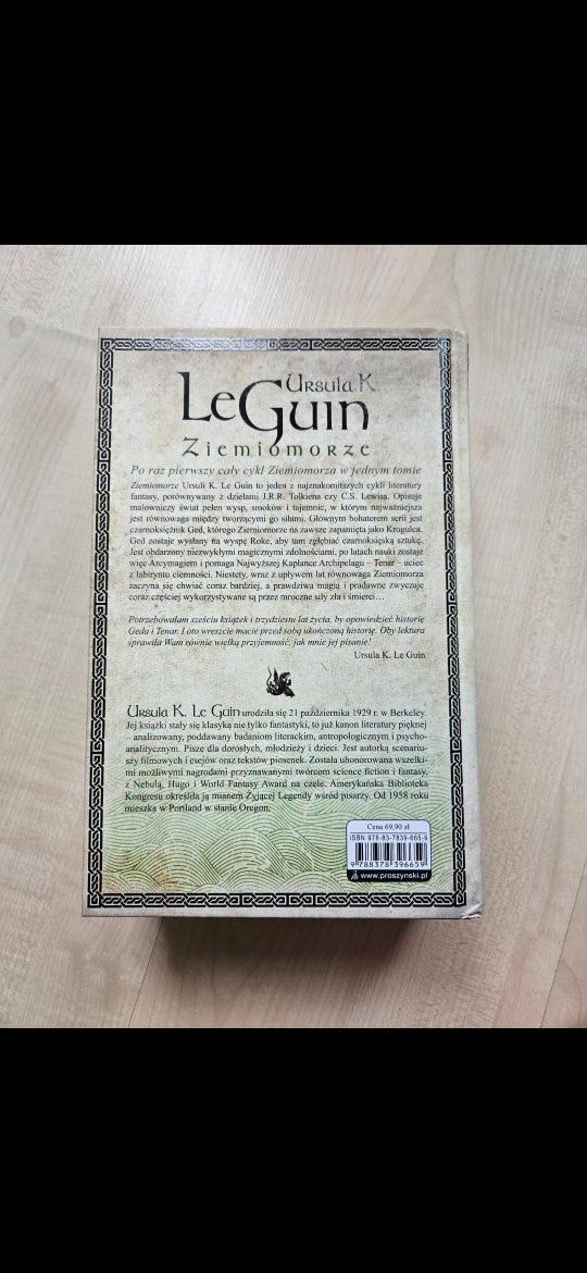 Książka Ziemiomorze Ursula K. Le Guin