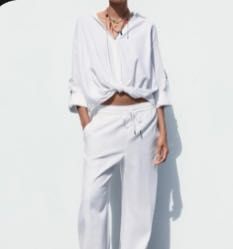 Сорочка з вузлом від Zara(у новому стані, не ношена,але вже без бірки)