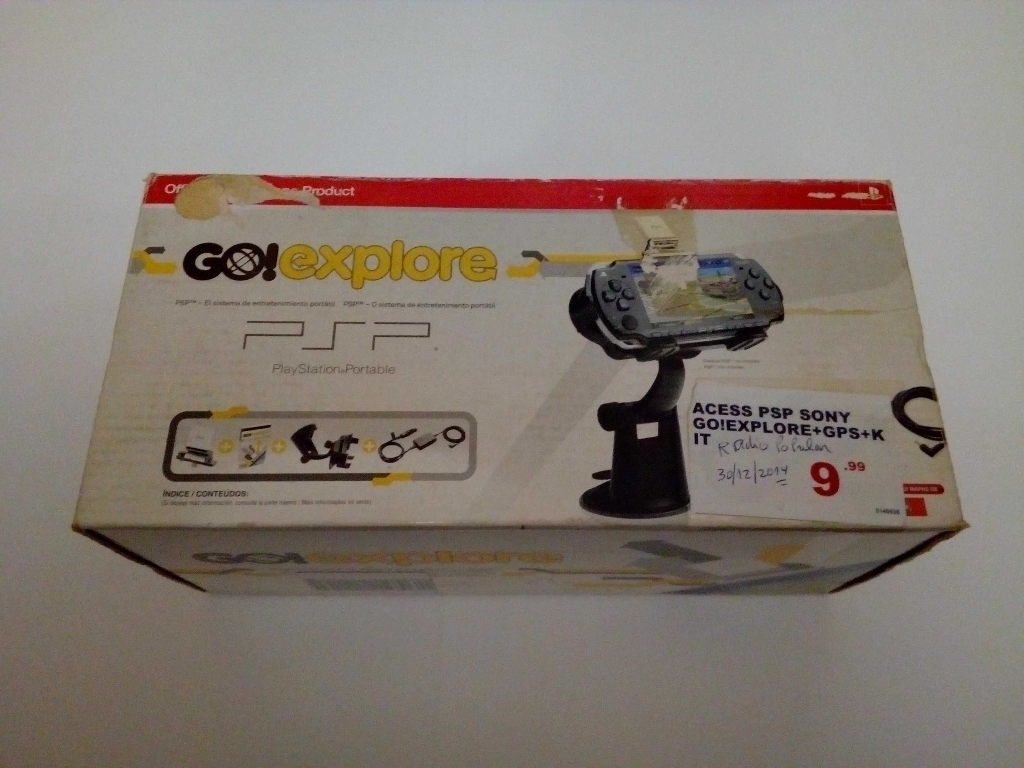 Sistema GPS para a consola PSP